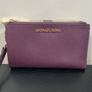 Michael Kors Double Zip Wristlet
